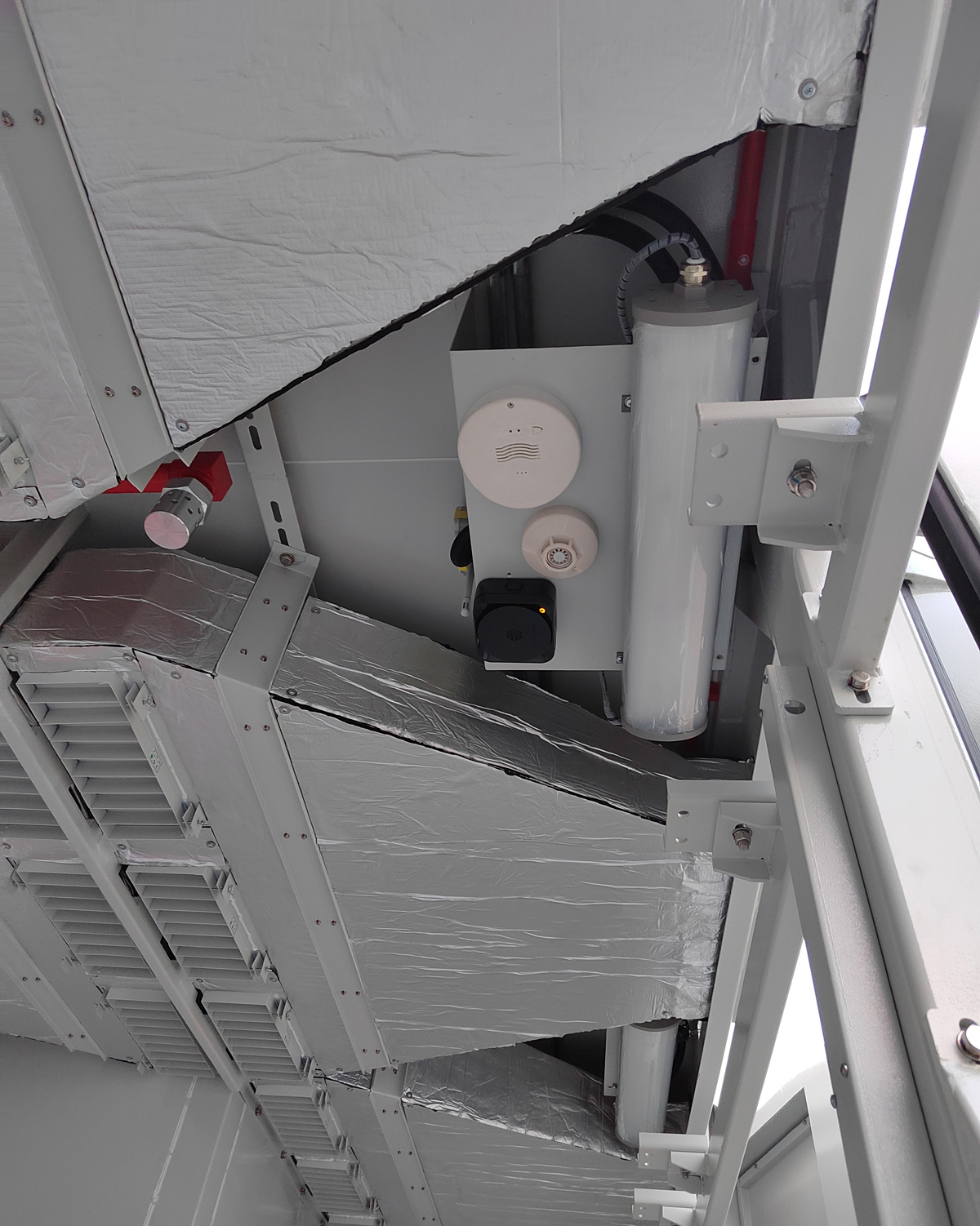 Uniform LED lighting inside BESS container using LN-02P explosion-proof light