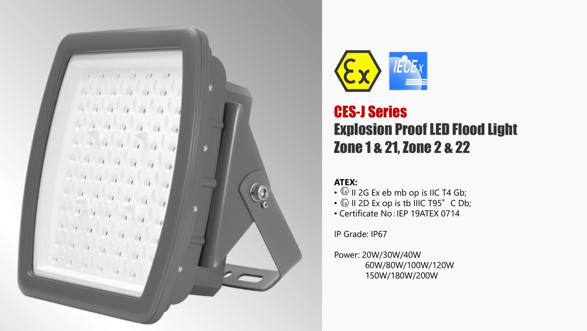 Zone 1 Explosion proof LED Flood Light