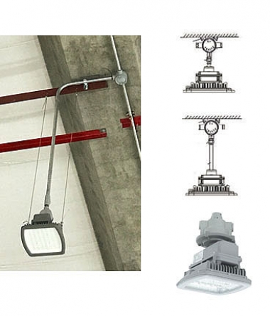 Adjustable Ceiling Mount Explosion Proof LED Flood lights