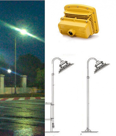 Pole Mount)Explosion Proof LED Flood Light Hazardous Areas