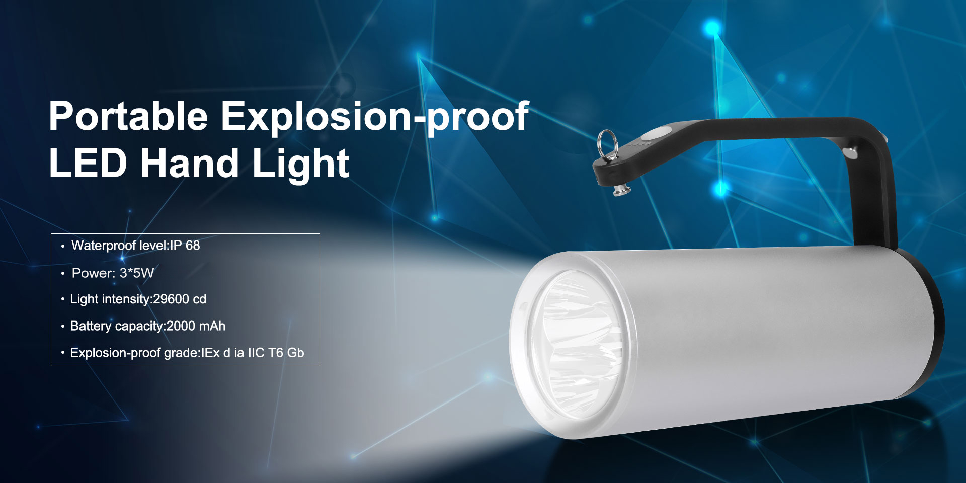 explosion proof led hand lamp