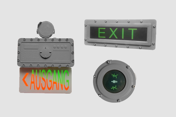 explosion proof exit light