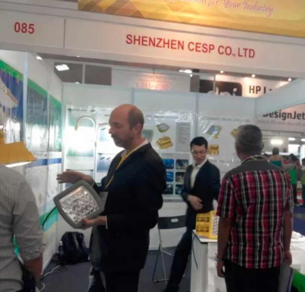CESP LED LIGHTS IN KL PWTC MALAYSIA EXHIBITION 2015