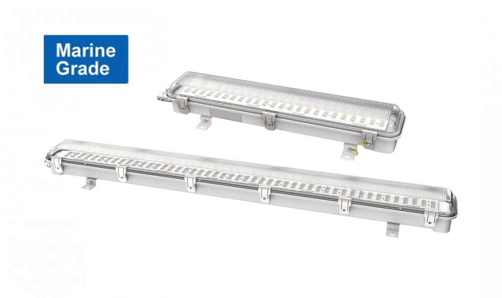 316L explosion proof linear light with interlock switch for hazardous area