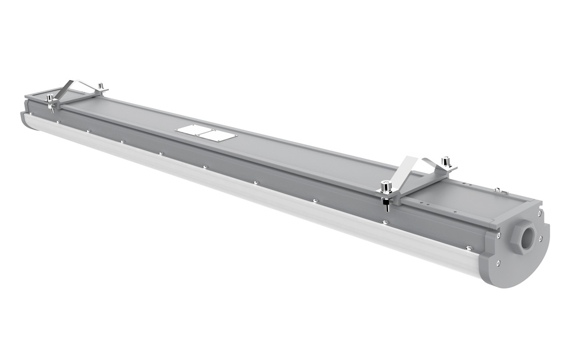 Explosion Proof Fluorescent Lighting Replacement - 3ft 4ft - Pole Mount