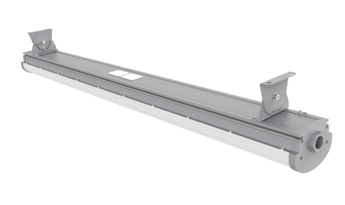 Explosion Proof LED Tube Light Replacement - 3ft 4ft - Zone 1 - Wall Mount