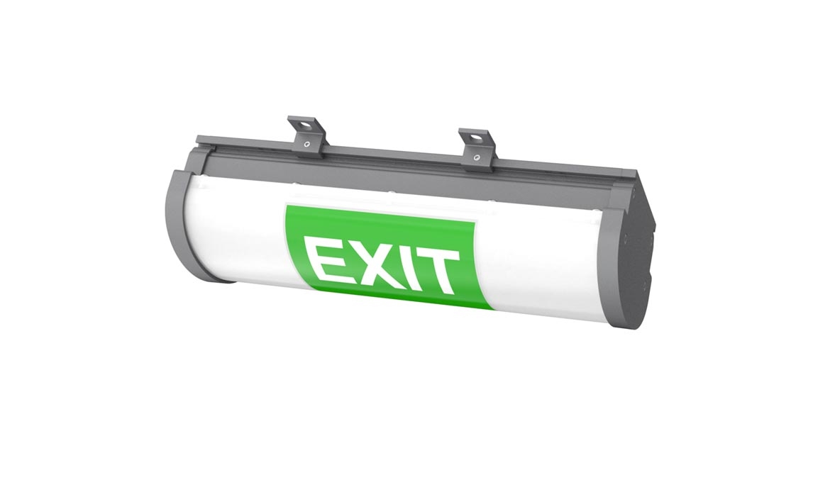 Explosion Proof Emergency Exit Light - Zone 1 Zone 21 - 90 min Batery Backup